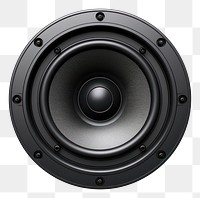 PNG Speaker black white background loudspeaker. AI generated Image by rawpixel.