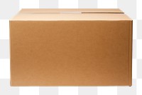 PNG Cardboard box carton white background delivering. 