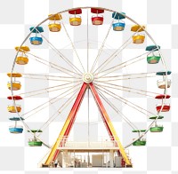 PNG Carnival wheel fun white background