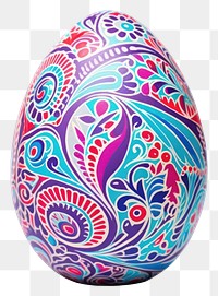 PNG Easter egg pattern white background celebration. 