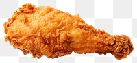 PNG Fried chicken food white background freshness