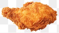 PNG Fried chicken food white background freshness. 