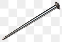 PNG Nail metal white background screwdriver. 