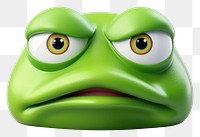 PNG Frog amphibian cartoon green. AI generated Image by rawpixel.