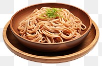 PNG Soba spaghetti noodle pasta. 