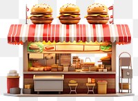 PNG Food restaurant burger bread. AI generated Image by rawpixel.