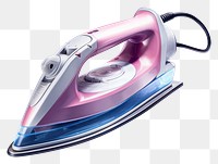 PNG Hand ironing white background technology appliance. 