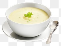 PNG Vichyssoise spoon food meal. 