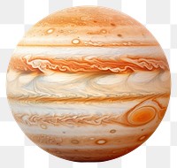 PNG Planet jupiter space white background. AI generated Image by rawpixel.