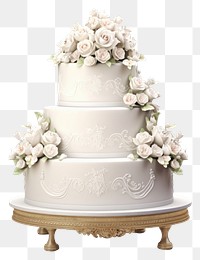 PNG Wedding cake dessert white food. AI generated Image by rawpixel.