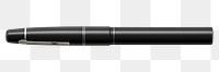 PNG Black metal pen white background fountain pen technology. 