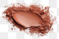 PNG Chocolate cosmetics powder circle. 