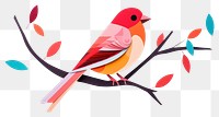 PNG Bird animal creativity wildlife. AI generated Image by rawpixel.