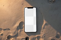 Png mobile phone mockup, transparent screen