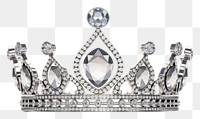 PNG Crown diamond jewelry silver tiara