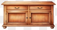 PNG Sideboard furniture cupboard hardwood. AI generated Image by rawpixel.