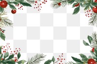 PNG Christmas invitation border backgrounds christmas pattern