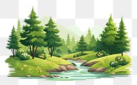 PNG Greenery forest landscape outdoors. AI generated Image by rawpixel.