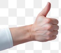 PNG thumbs up, hand gesture. 