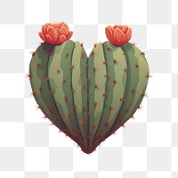 PNG Heart cactus plant heart creativity. 