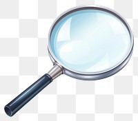 PNG Magnifying glass vector white background discovery. 