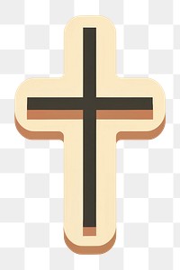PNG Cross symbol spirituality catholicism. AI generated Image by rawpixel.