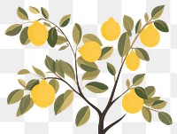 PNG Lemon fruit plant food. AI generated Image by rawpixel.