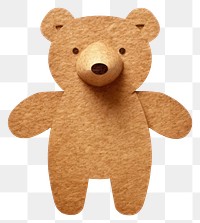 PNG Teddy bear gingerbread cookie plush. 