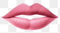 PNG Lipstick white background freshness moustache. AI generated Image by rawpixel.