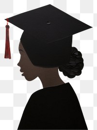 PNG Graduate graduation diploma black. 