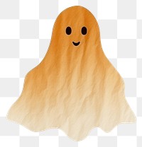 PNG Halloween ghost white background anthropomorphic representation. 