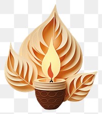 PNG Oil lamp fire white background creativity. AI generated Image by rawpixel.