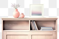 PNG Sideboard table vase furniture. AI generated Image by rawpixel.