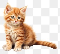 PNG Cat animal mammal kitten. AI generated Image by rawpixel.