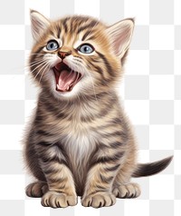 PNG Kitten mammal animal cute. AI generated Image by rawpixel.
