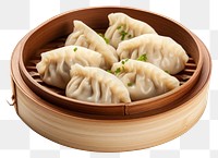 PNG Japanese style dumplings food white background xiaolongbao. 