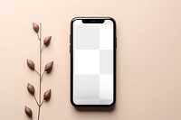 Png mobile phone mockup, transparent screen