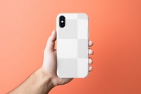Phone case png mockup, transparent digital device