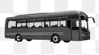 Tour bus png vehicle, transparent background