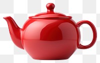 PNG Red Teapot teapot red refreshment. 