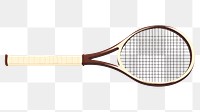 PNG Tennis racket absence pattern string. 