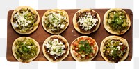 PNG Sopes food meal taco. AI generated Image by rawpixel.