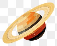 PNG Saturn planet space creativity. 