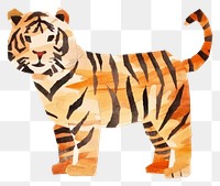 PNG Tiger tiger wildlife animal. AI generated Image by rawpixel.