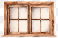 PNG Wood window backgrounds white white background. AI generated Image by rawpixel.