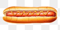 PNG Hot dog food white background bratwurst. 