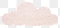 PNG Minimal simple cloud creativity textured pattern. 