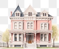 PNG House architecture building mansion. AI generated Image by rawpixel.