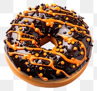 PNG Halloween donut dessert food cake. 