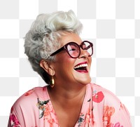 PNG Laughing glasses looking adult. AI generated Image by rawpixel.